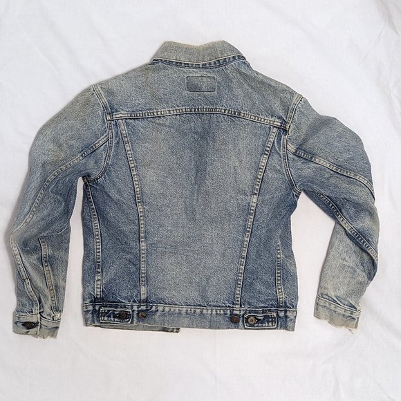 80s Vintage Levi's Denim Trucker Jacket - Picture 3 of 6